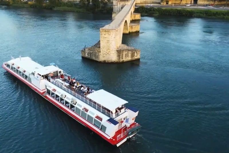 Avignon : Croisière d'une heure sur le Rhône