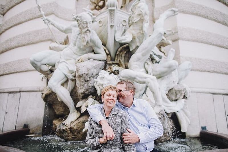 Séance de photographie privée de vacances avec un photographe local à Vienne