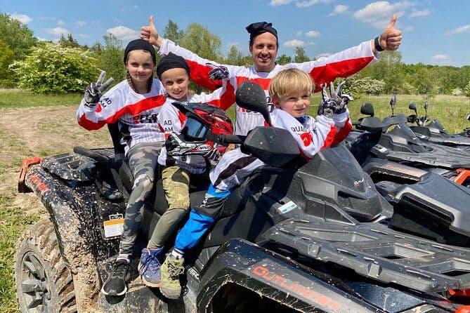 Aventure en quad pour les familles avec enfants Prague