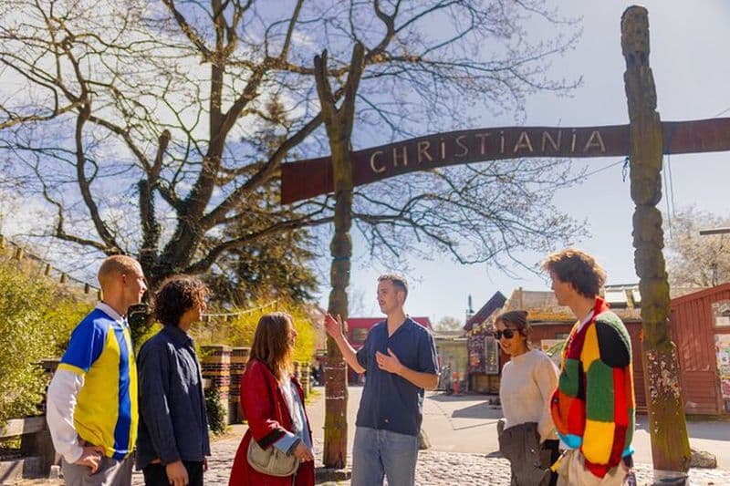 Visite guidée à pied de Copenhague Christiania et Christianshavn