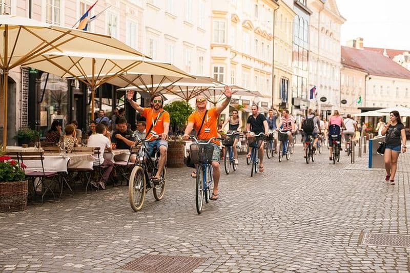 Visite à vélo au départ de Ljubljana