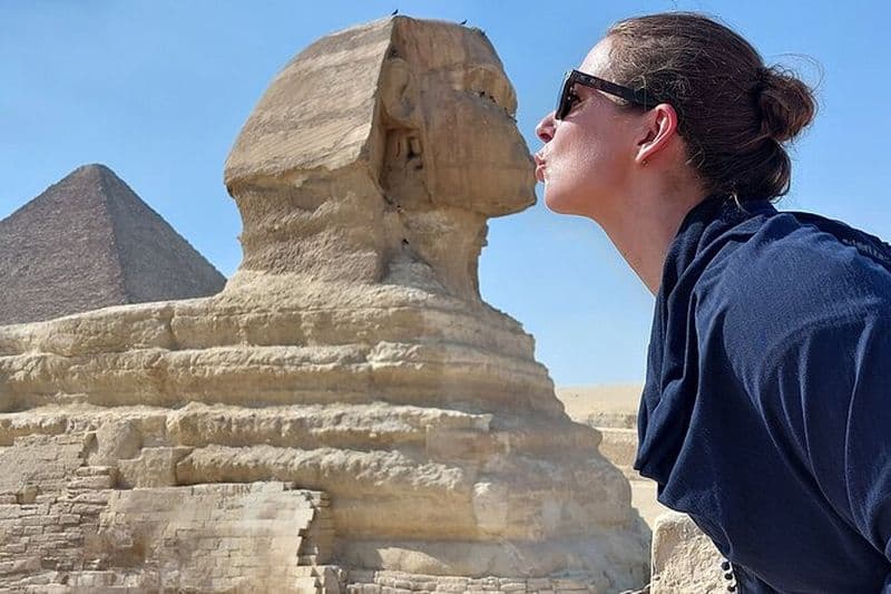 VIP Tour GEM, pyramides de Gizeh, balade à dos de chameau, VTT, et entrée pyramidale