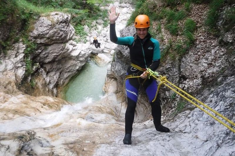 Canyoning Fratarica avec un voyage à travers les Alpes Juliennes