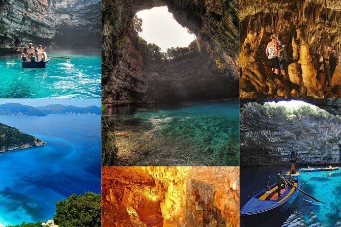 Argostoli: Shorex à Melissani & Drogarati avec dégustation de vin