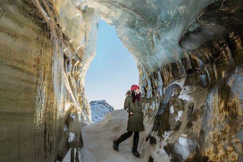 Aventure sur la côte sud et la grotte de glace de Katla au départ de Reykjavik en 4x4