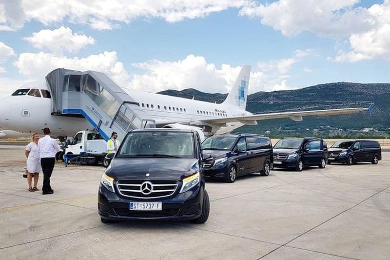 Transfert privé de luxe: de Dubrovnik à l'aéroport de Dubrovnik