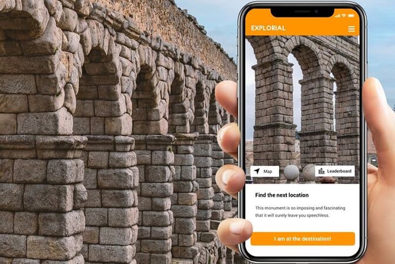 Visite autoguidée de la chasse au trésor et des sites de Ségovie