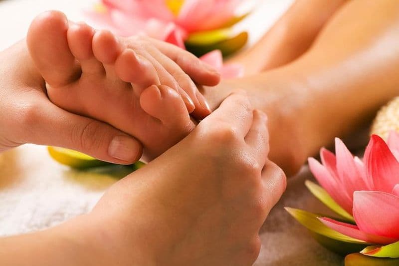 Massage des pieds de 40 minutes