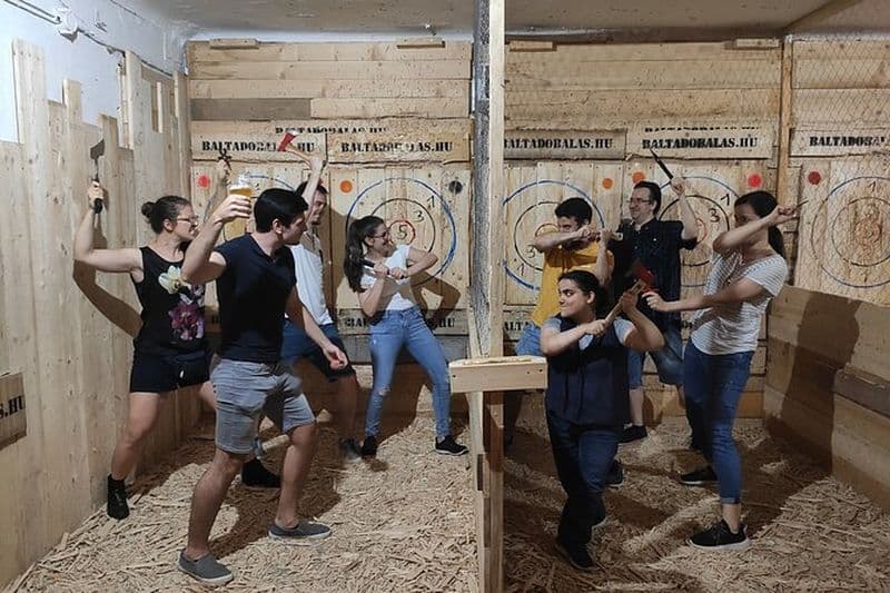 Lancer de hache Budapest