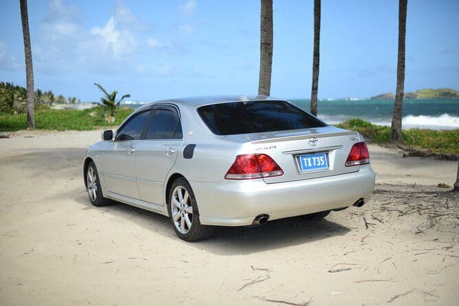 Taxi de l'aéroport de Sainte-Lucie vers Anse Chastanet et la montagne de Jade