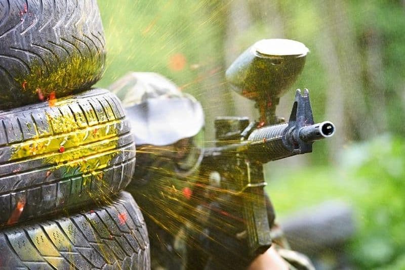 Expérience de paintball à Località Le, Via alle Còntre