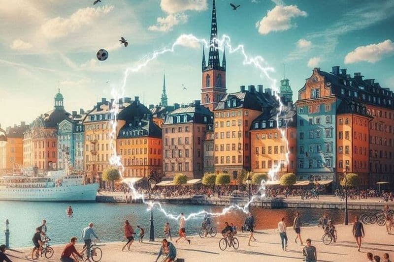 Escape Game extérieur en équipe sur le thème magie dans Stockholm