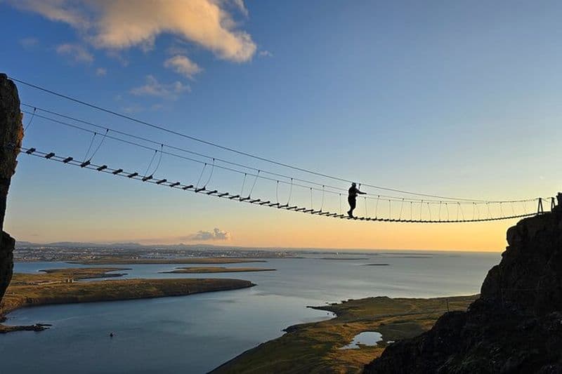 Falkaklettur Via Ferrata Adventure