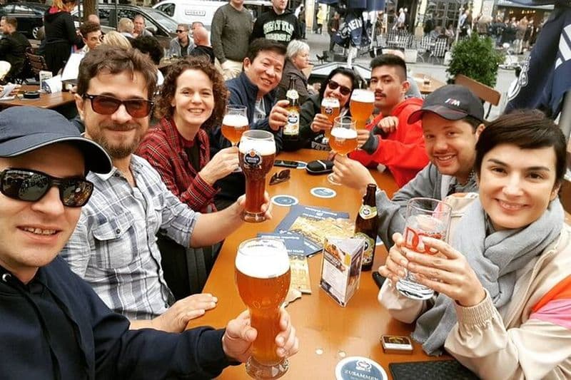 Visite en petit groupe de la bière et des bouchées bavaroises de Munich