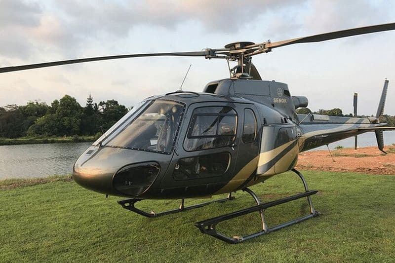 Transfert en hélicoptère entre l'aéroport de Ratmalana (RML) et la ville de Digana