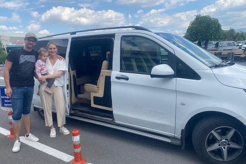 Transfert aéroport privé en Cappadoce depuis / vers l'aéroport de Kayseri ou Nevşehir