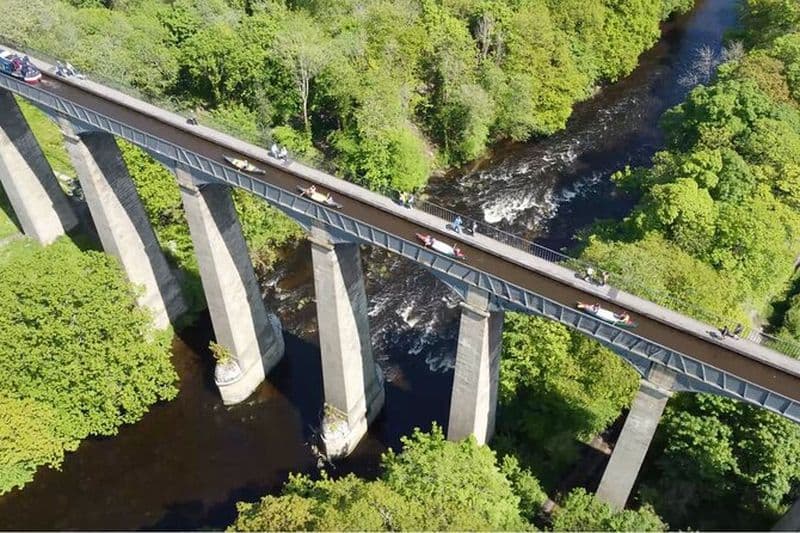 Excursions en canoë à l'aqueduc de Pontcysyllte à Llangollen