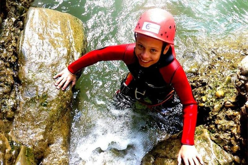 Canyoning pour enfants et familles à Füssen, Allemagne