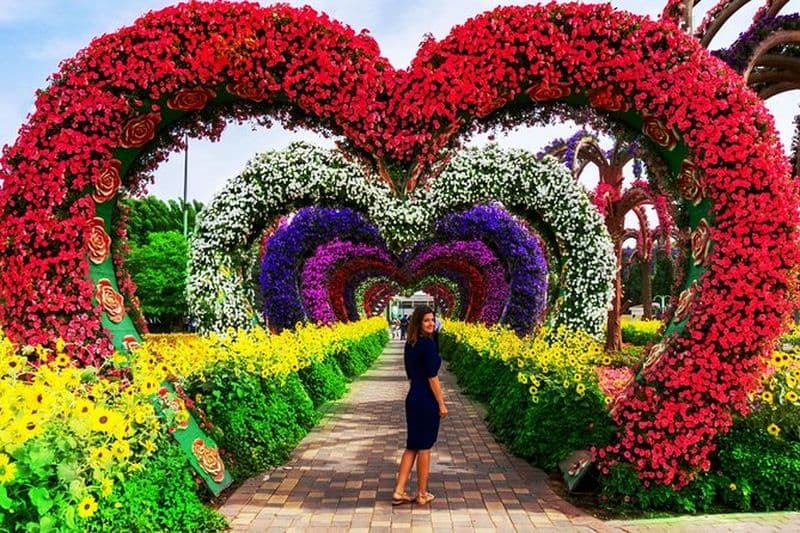 Dubai Miracle Garden et Global Village Shopping Tour