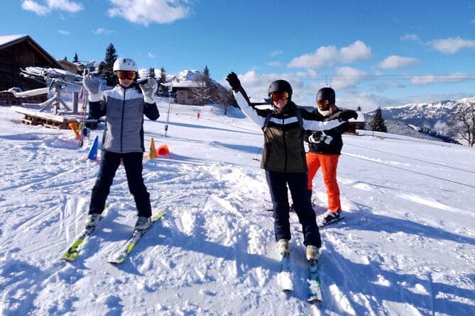 Dégustateur de ski ultra-inclusif d'une demi-journée pour débutants