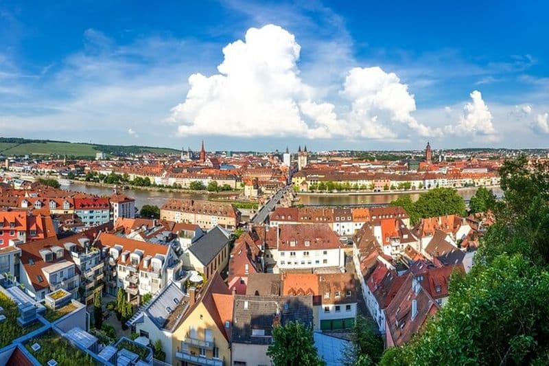 Palais, vignobles et splendeur baroque de Francfort à Wurtzbourg