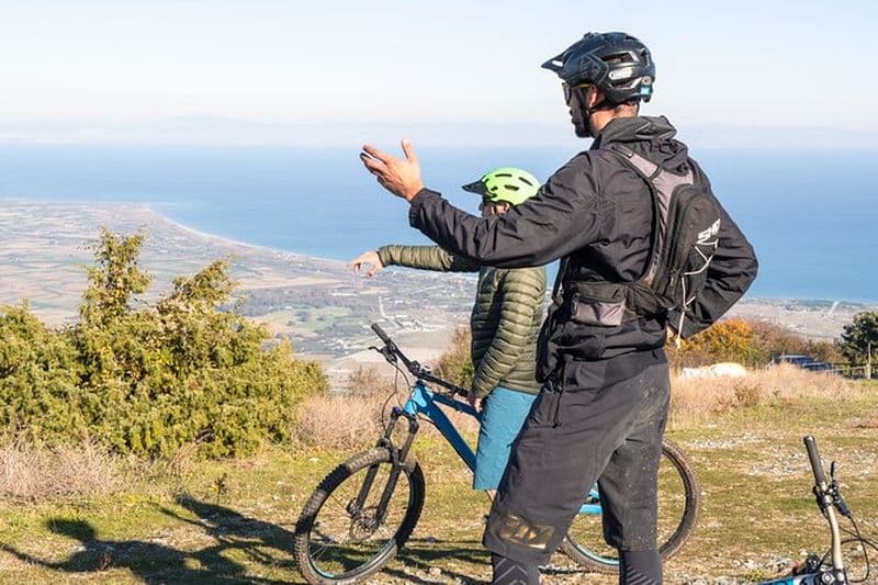 Visite guidée privée en vélo électrique sur le mont Olympe