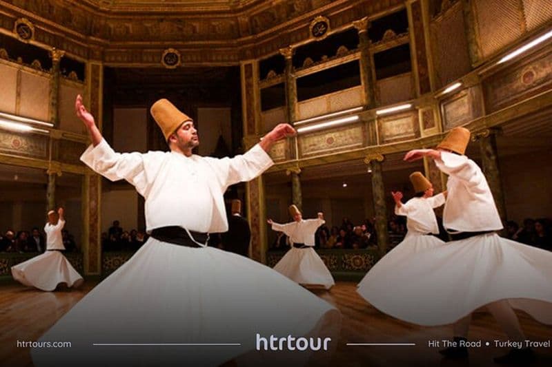 Spectacle nocturne en Cappadoce avec dîner, danse folklorique et danseuses du ventre