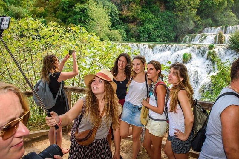 Krka Cascades et dégustation de vin Tour de Split ou Trogir