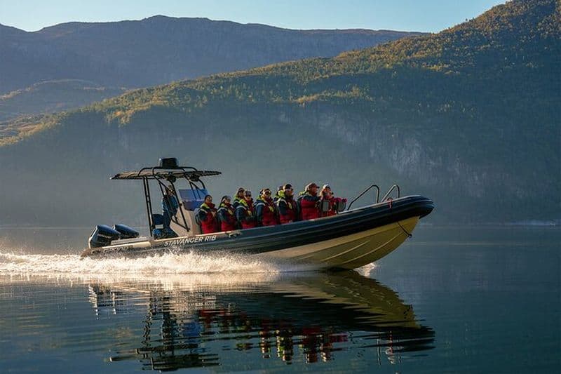 De Stavanger: Excursion en bateau à Lysefjord Sightseeing RIB