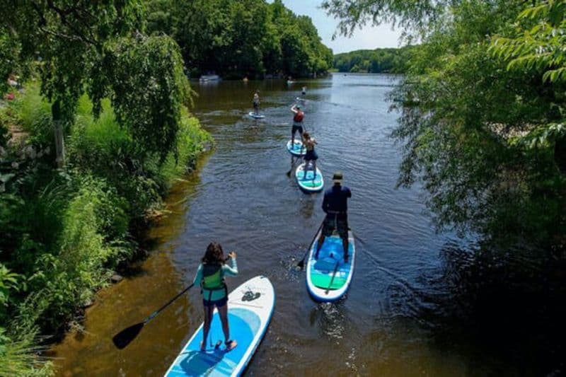 Tour de SUP dans la nature de Stockholm