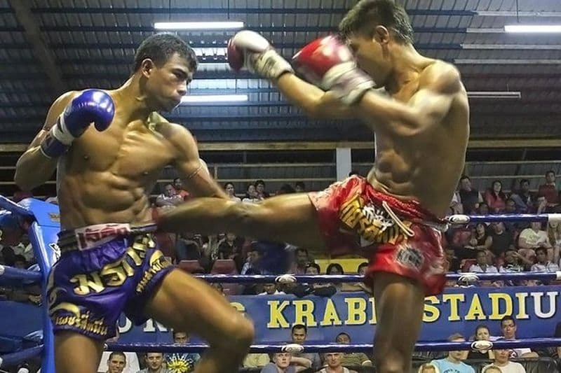 Billet d'entrée au stade de boxe thaïlandaise d'Ao Nang Krabi avec prise en charge (SHA Plus)