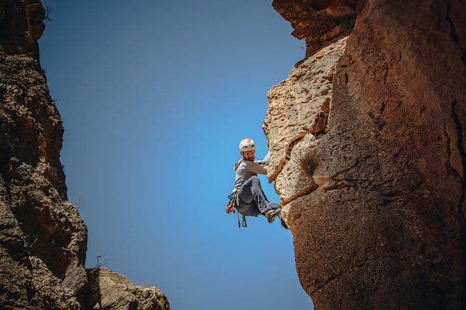 Aventure d'escalade à Agadir