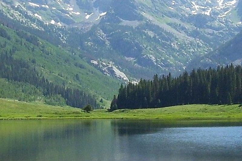 Tour de vélo ou VTT sur la montagne de Vail