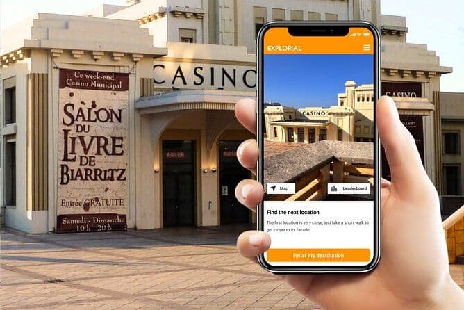 Chasse au trésor et visite autoguidée des sites touristiques de Biarritz
