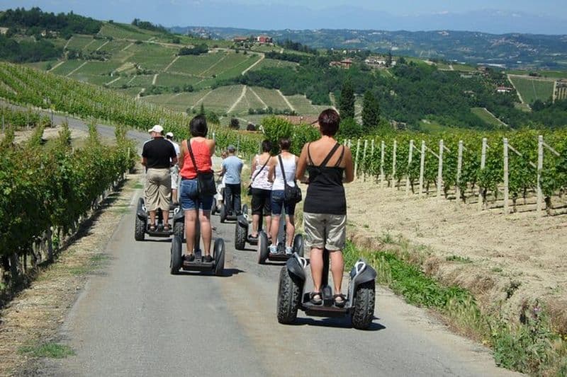 Visite d'Albahills en Segway