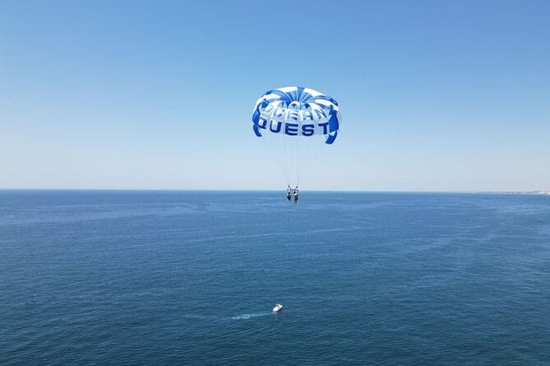 Parachute ascensionnel depuis la marina de Vilamoura