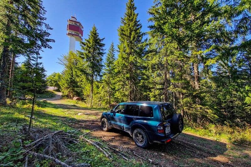 Mont olympique Trebević – Tour en 4x4 depuis Sarajevo