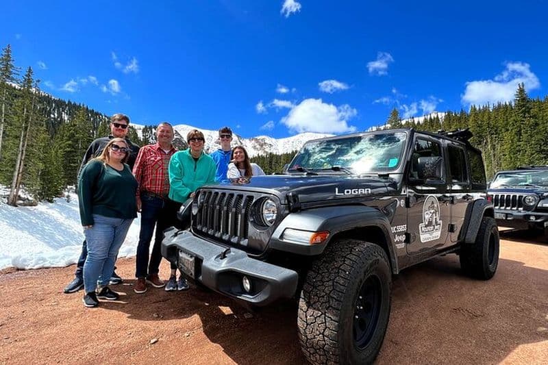 Excursion en jeep à Pikes Peak