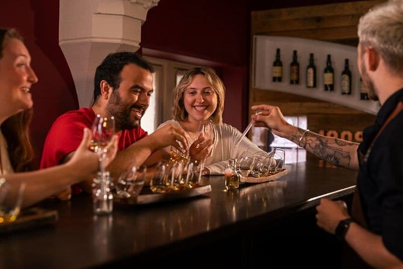 Experience du whisky qui se mélange