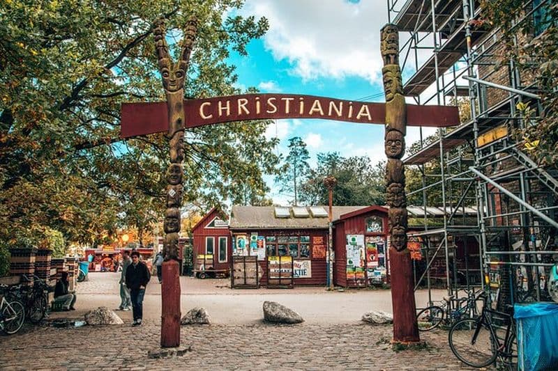 Copenhague Christiania: Histoires cachées Aventure autoguidée