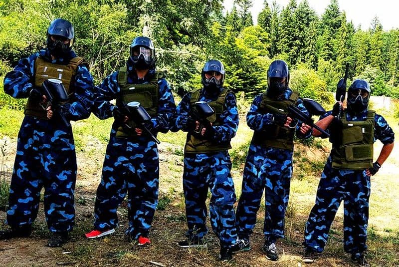 Expérience de paintball
