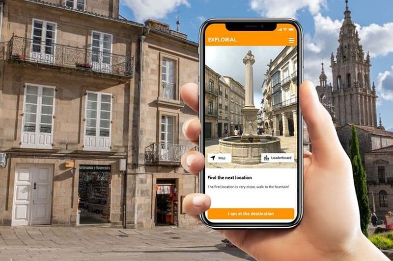 Visite autoguidée de la chasse au trésor et des sites touristiques de Saint-Jacques-de-Compostelle