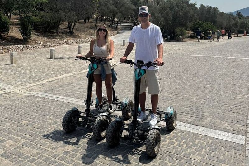 Visite guidée du scooter électrique de VTT d'Athènes