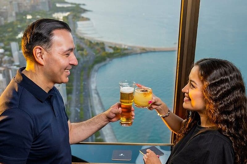 360 Chicago Observation Deck Sip and View Ticket