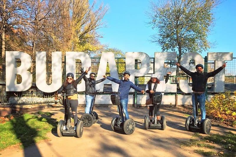 Budapest ️Visite guidée en Segway en ville Option privée ou en groupe partagé