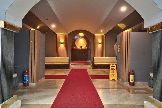 Hamam de bain turc traditionnel depuis le port ou les hôtels de Bodrum