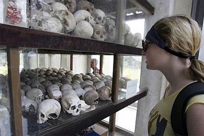 Le champ de la mort et le musée du génocide de Toul Sleng (S21)
