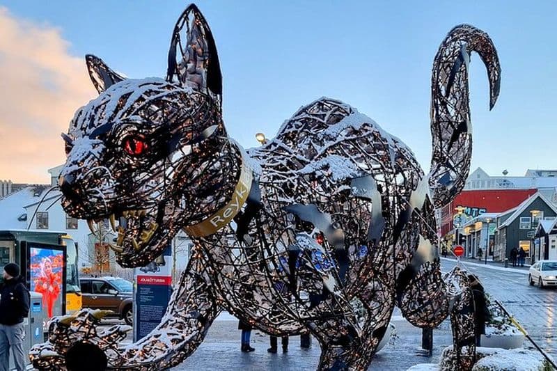 La visite à pied des chats de Reykjavik