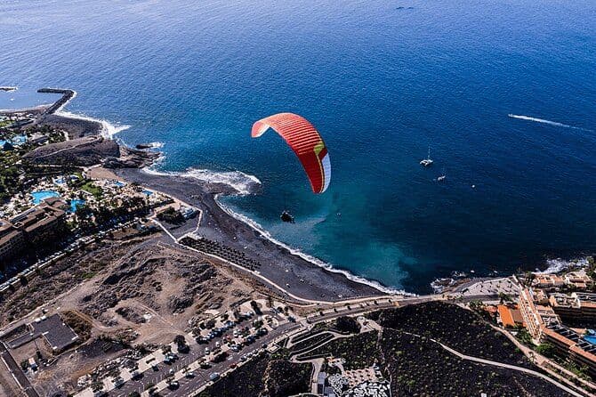 Expérience de vol privé en parapente à Tenerife