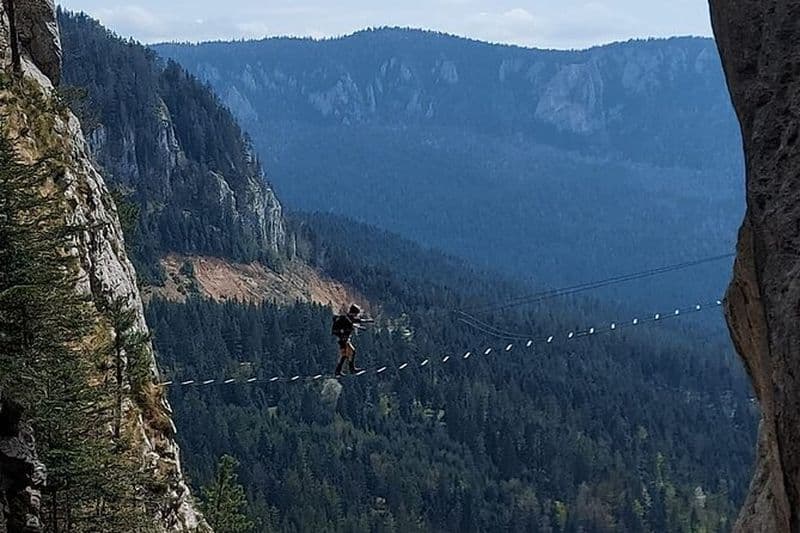Gravir la Via Ferrata à Sarajevo